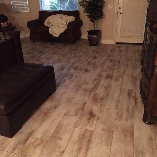 LVP flooring in a family home