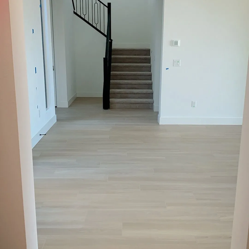 Flooring in a new Henderson, NV home