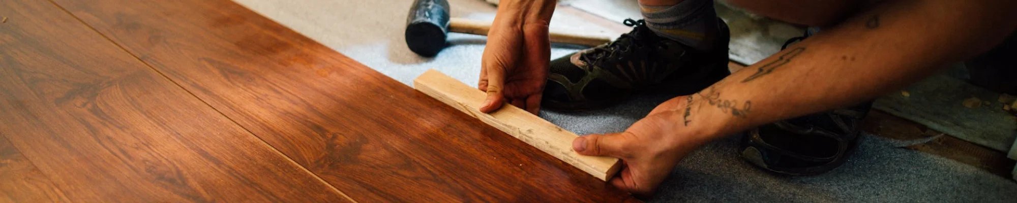 Installing a hardwood floor in Las Vegas, NV