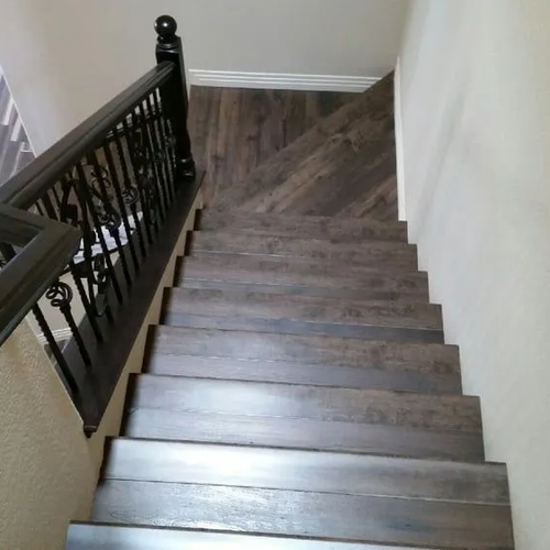 Hardwood flooring installation